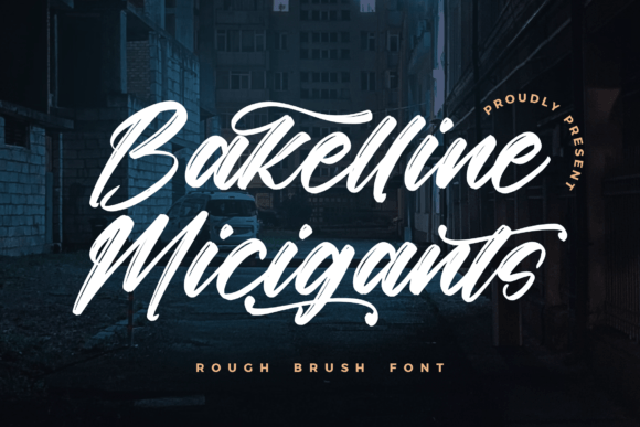 Bakelline Micigants: A Warm, Confident Script Font for Real Branding