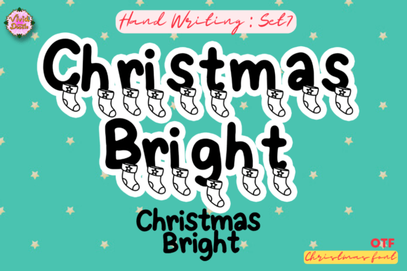 Christmas Bright 1: A Festive Script Font for Small Business Branding