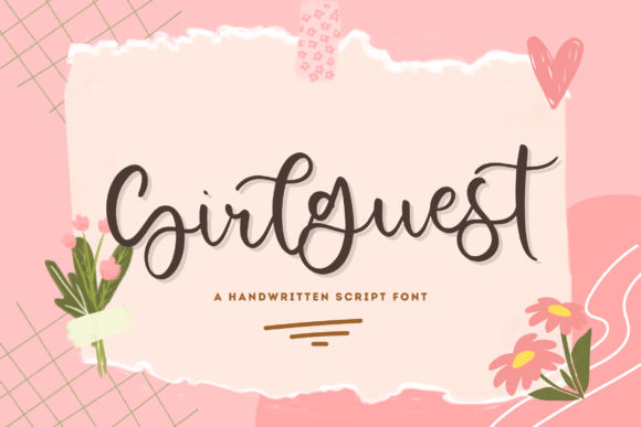 Girlguest: A Handwritten Font That Builds Real Connection