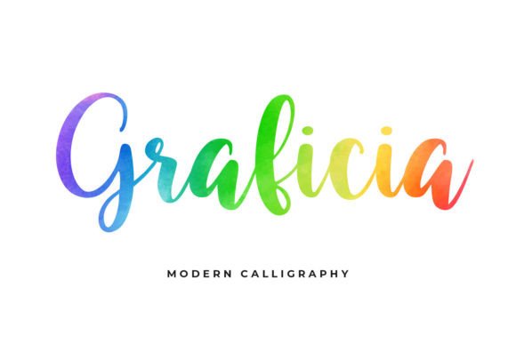 Graficia: A Refined Script Font for Digital Branding
