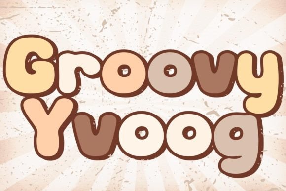 Groovy Yvoog: A Playful Script Font for Handmade Labels & Printables