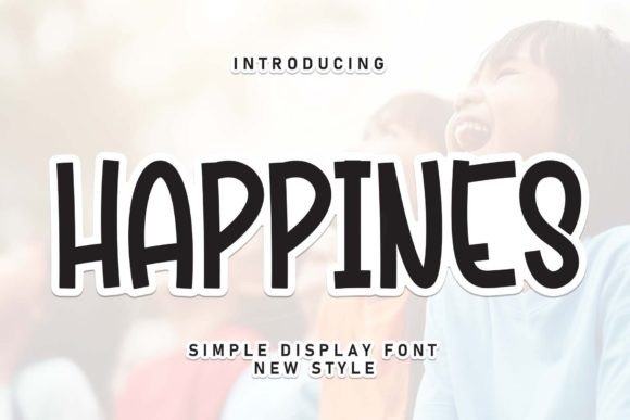 Happines: A Sweet Handwritten Font for Digital Charm