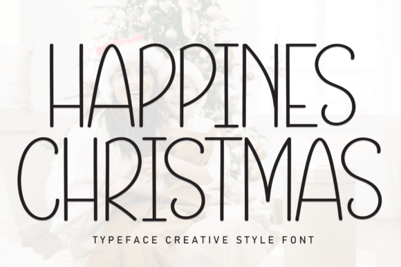 Happines Christmas: A Friendly Handwritten Font for Campaign Warmth