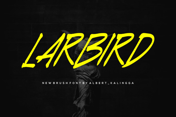 Larbird Font: A Bold Display Typeface for Campaign Headlines