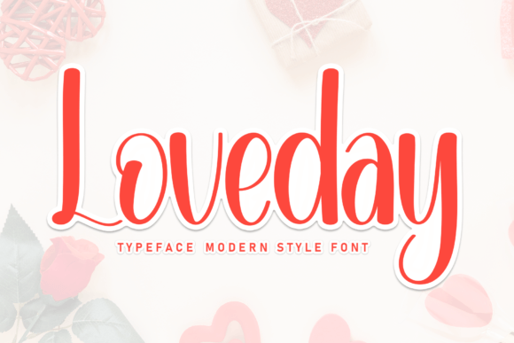 Loveday: A Sweet Handwritten Display Font for Scroll-Stopping Campaigns