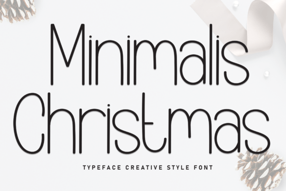 Minimalis Christmas: A Friendly Handwritten Font for Clear Campaign Messaging