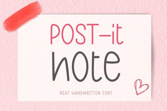 Post It Note Font: A Handwritten Touch for Real Business Branding