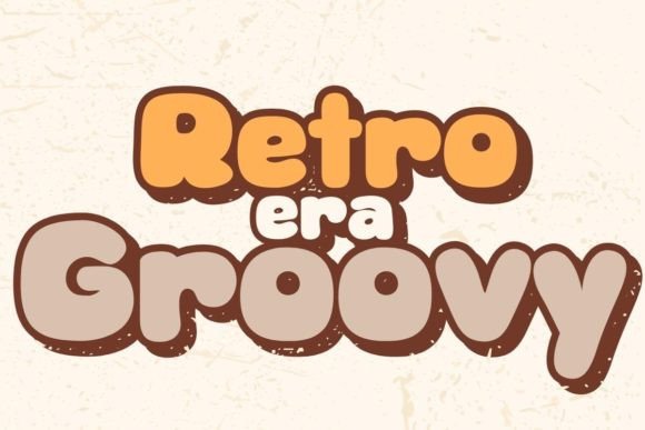 Retro Era Groovy: A Warm, Playful Script Font for Authentic Branding