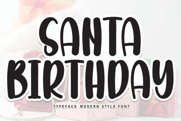 Santa Birthday Font: A Warm, Handwritten Touch for Real Business Branding