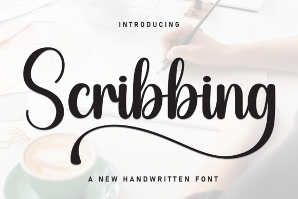Scribbing: A Friendly Handwritten Display Font for Scroll-Stopping Campaigns