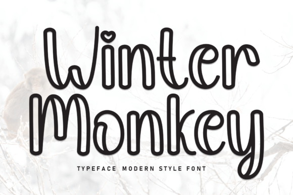 Winter Monkey: A Friendly Handwritten Display Font for Warm Brand Identities